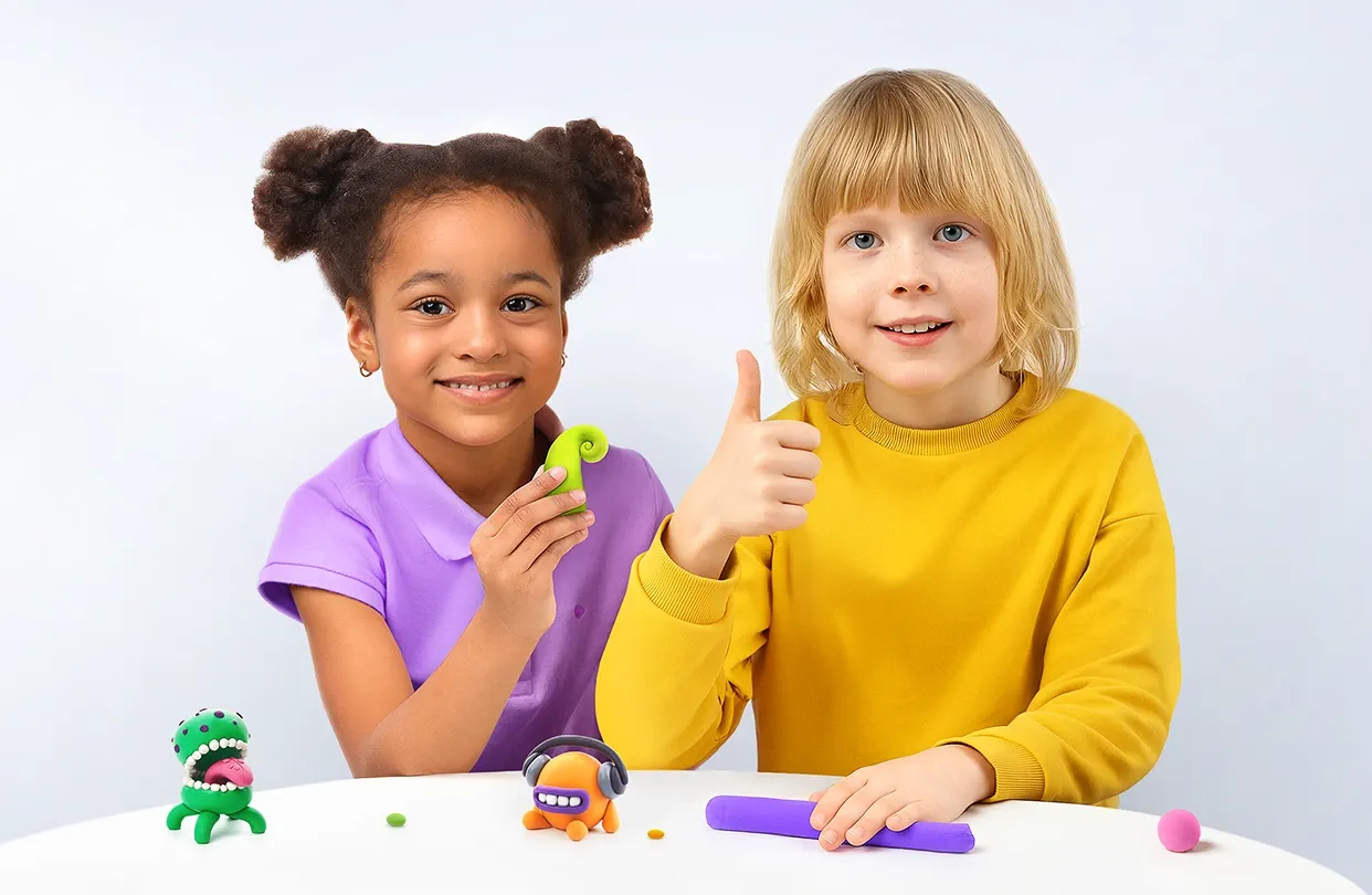 SCULPT AND PLAY WITH AIR-DRY CLAY